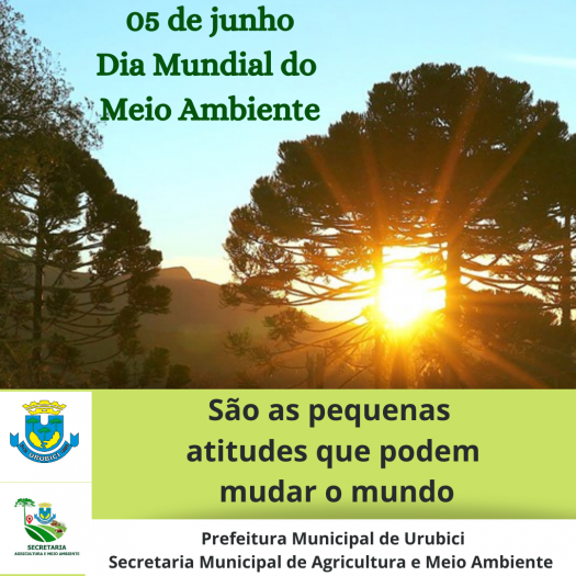 05 de junho - Dia Mundial do Meio ambiente