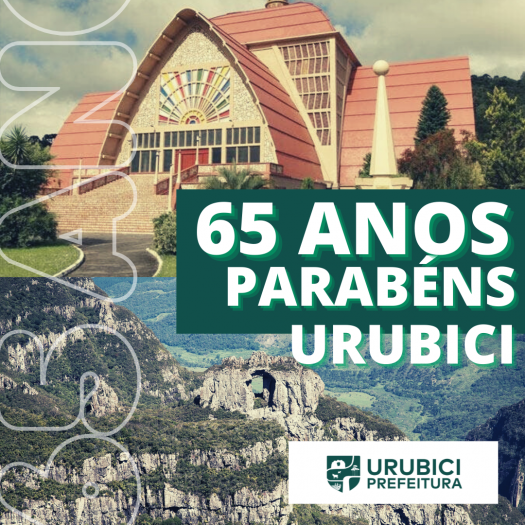 Prefeitura Municipal de Urubici | Aniversário em tempos de pandemia: Urubici comemora 65 anos Prefeitura Municipal de Urubici | Aniversário em tempos de pandemia: Urubici comemora 65 anos