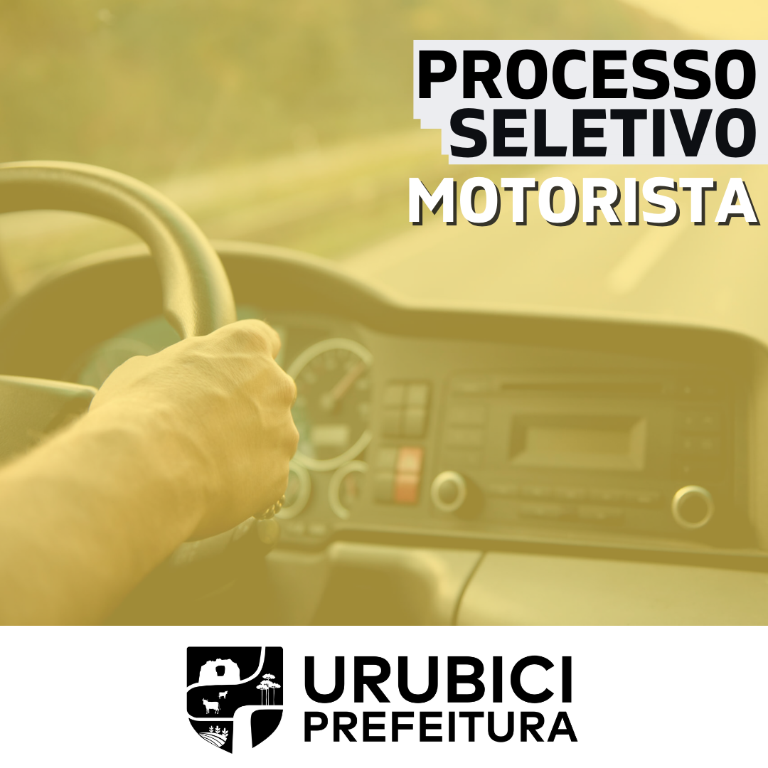 Prefeitura Municipal de Urubici | Processo Seletivo - Motorista