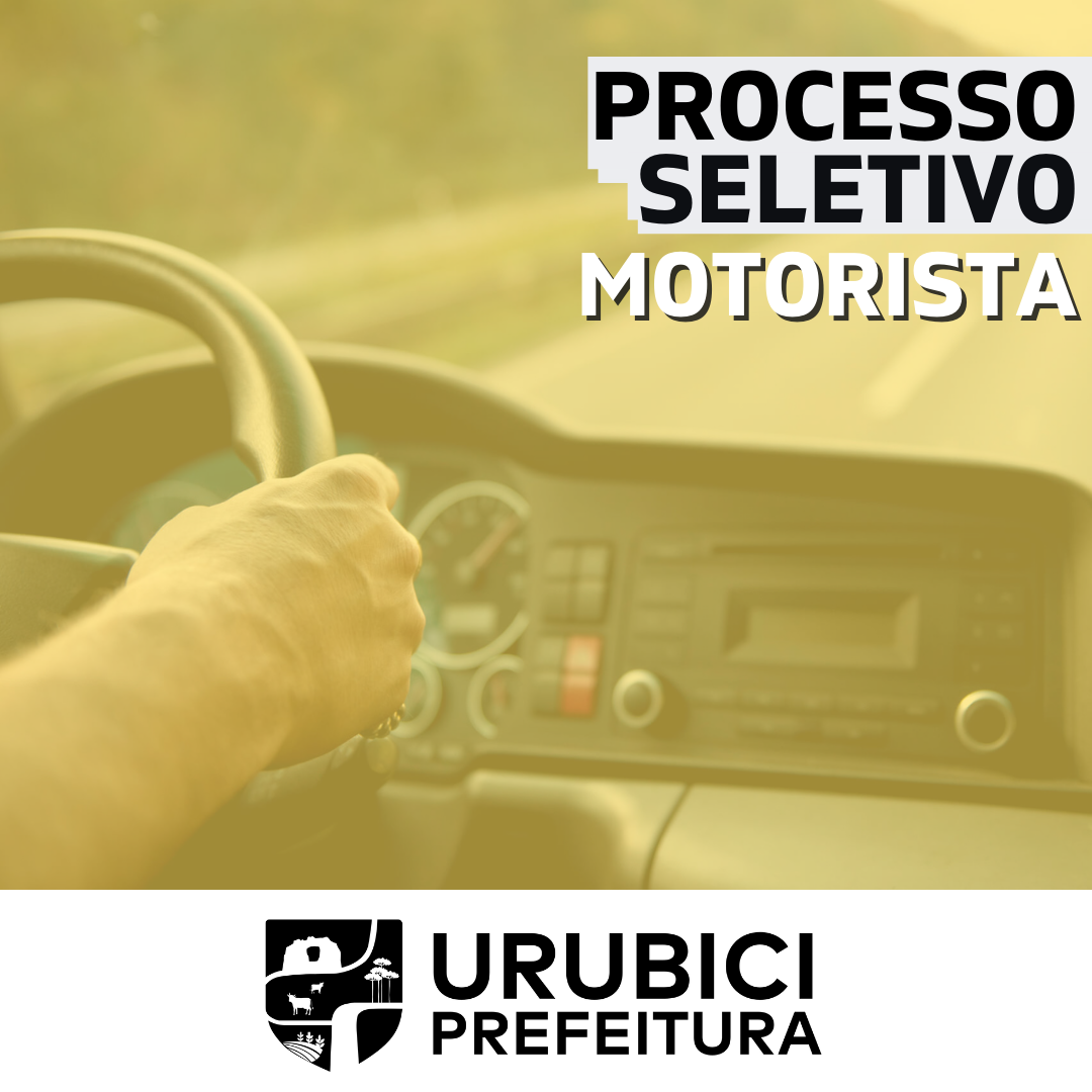 Prefeitura de Urubici | Processo Seletivo - Motorista Prefeitura de Urubici | Processo Seletivo - Motorista