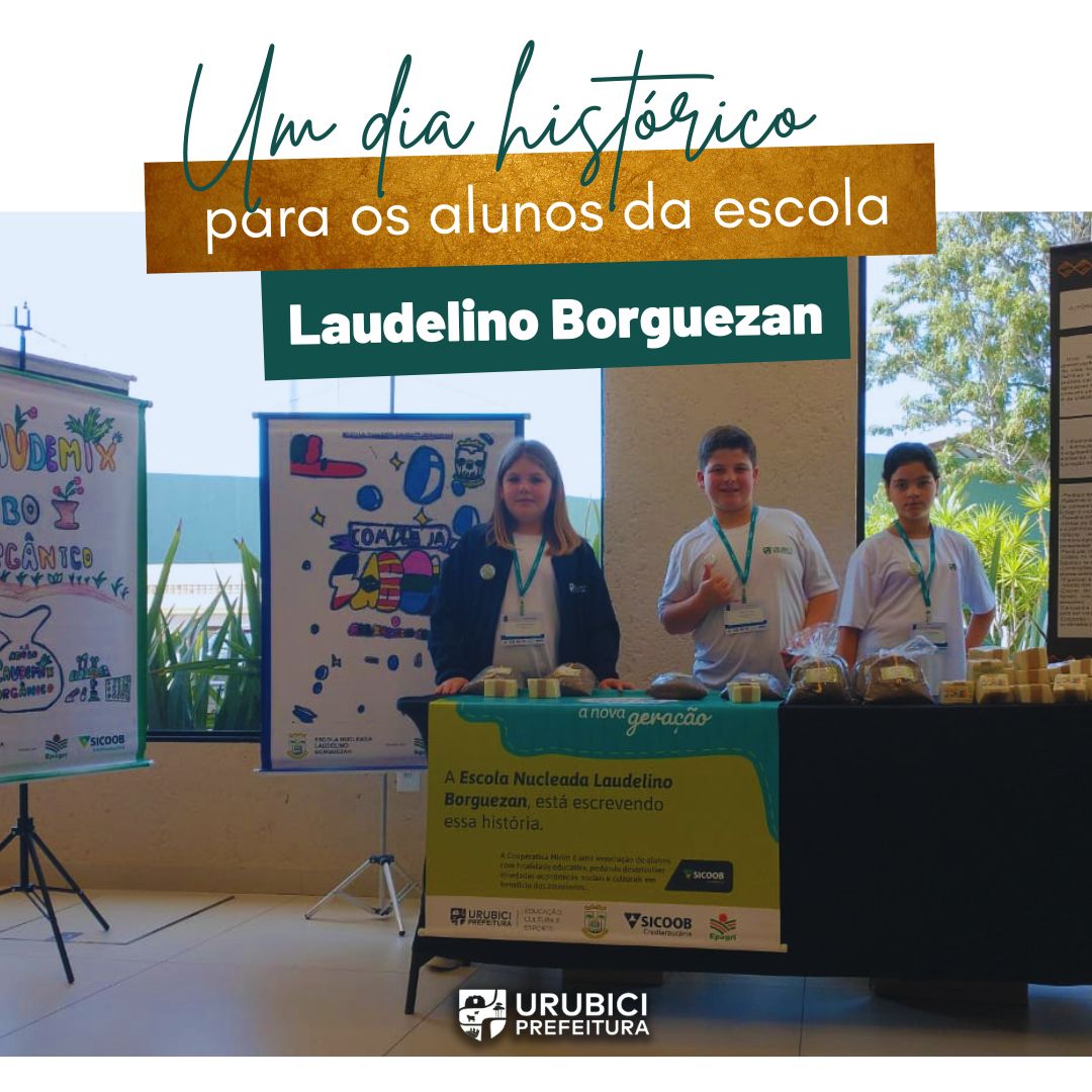 Prefeitura Municipal de Urubici | Um dia histórico para os alunos da escola Laudelino Borguezan