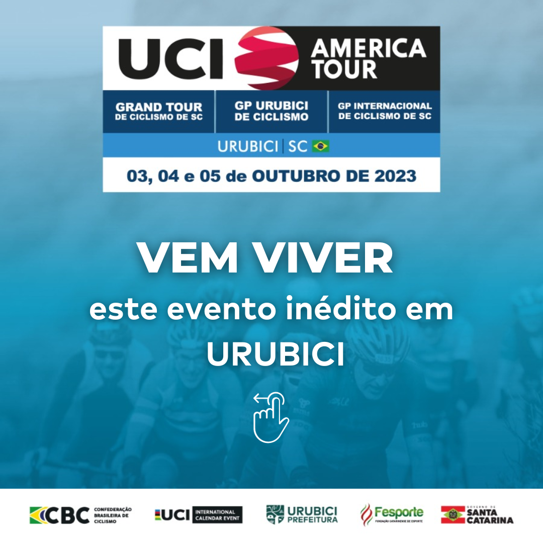 URUBICI recebe evento internacional de ciclismo