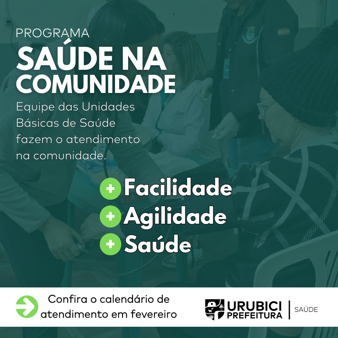 PROGRAMA SAÚDE NA COMUNIDADE PROGRAMA SAÚDE NA COMUNIDADE