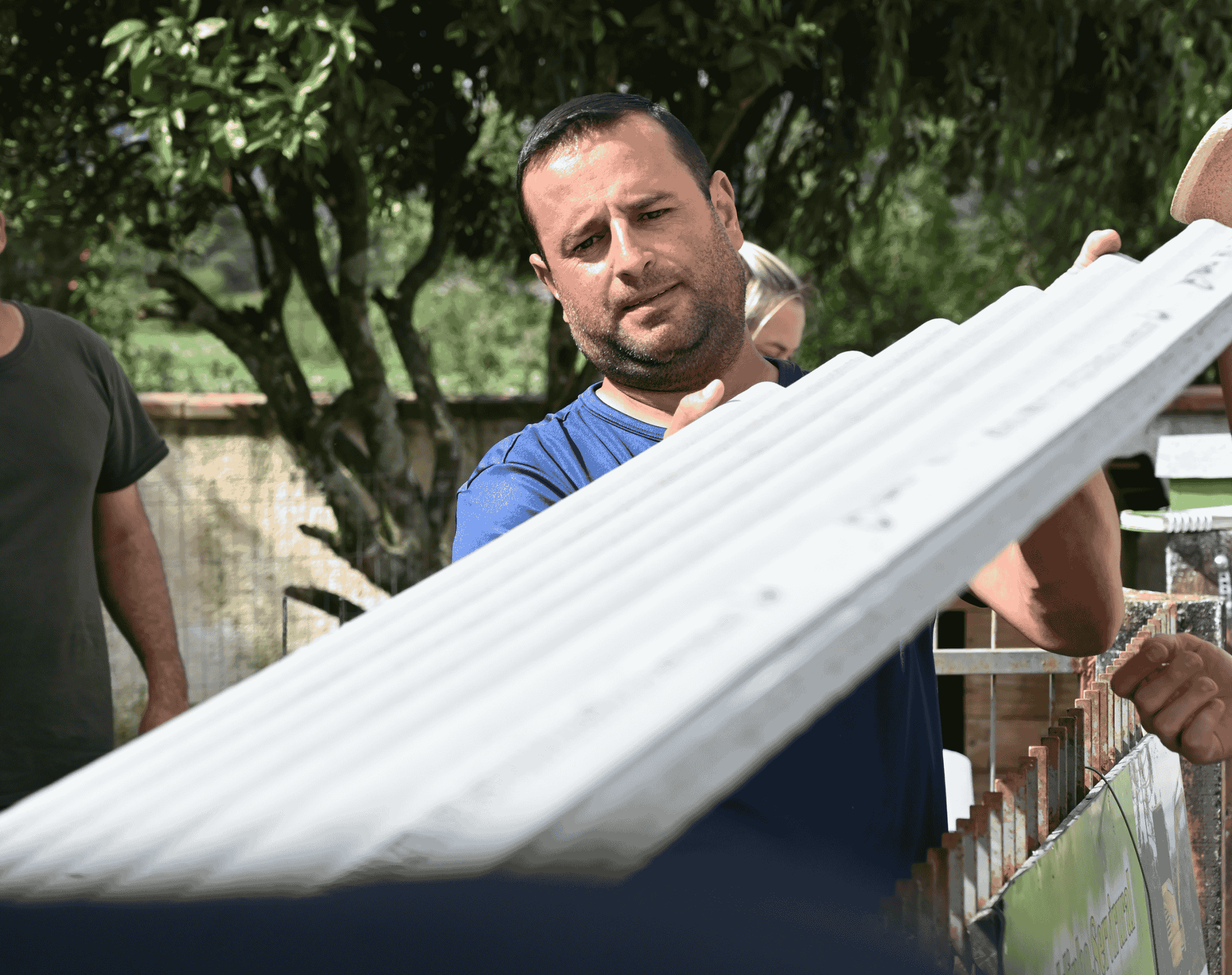 Prefeitura de Urubici | Mais de mil telhas entregues aos atingidos pelo granizo