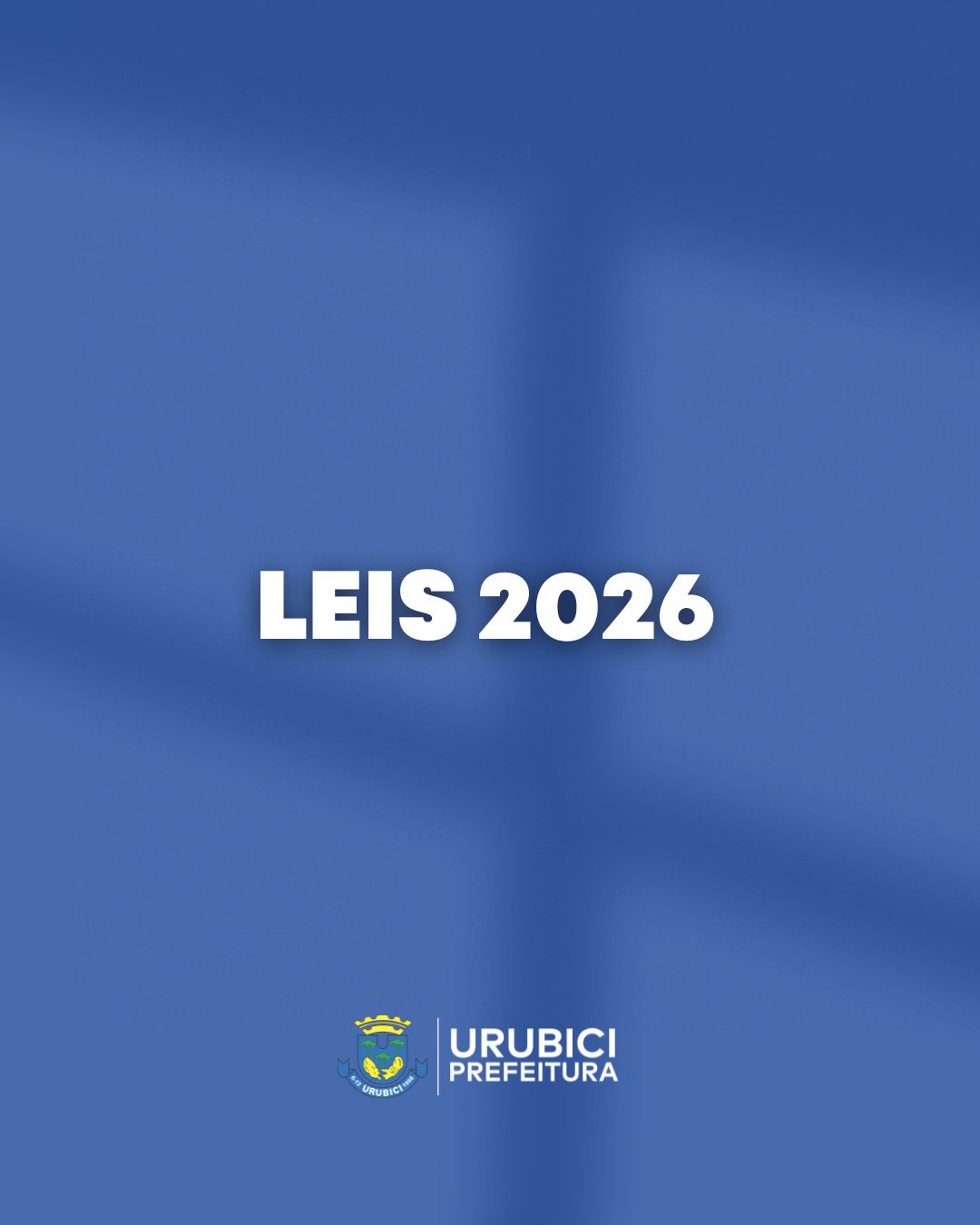 Prefeitura de Urubici | Leis Municipais 2026 aprovadas 