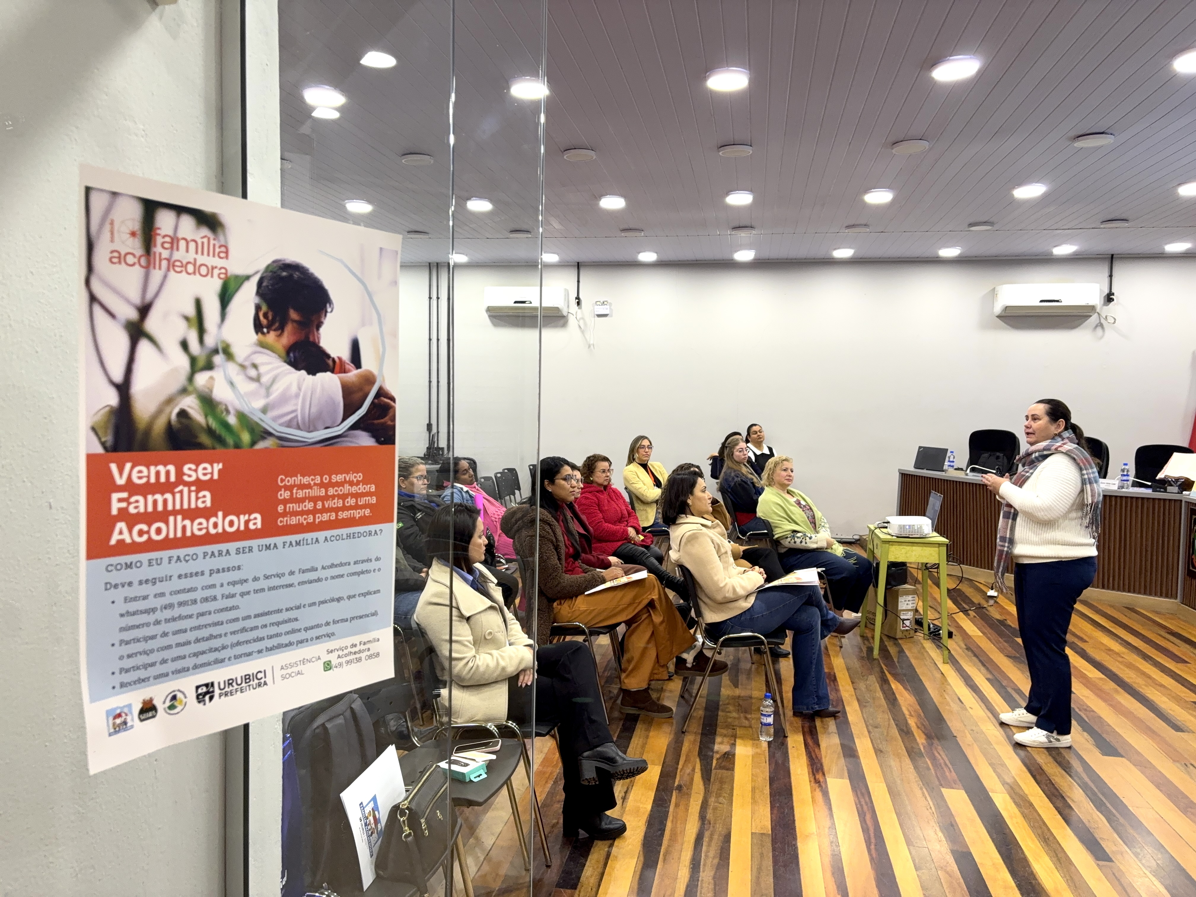 Encontro debate fortalecimento da convivência familiar e comunitária em Urubici