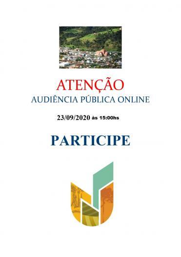 Prefeitura Municipal de Urubici | AUDIÊNCIA PÚBLICA - LINK DE ACESSO Prefeitura Municipal de Urubici | AUDIÊNCIA PÚBLICA - LINK DE ACESSO