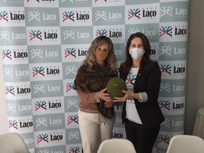 Prefeita Mariza Costa visita a 1ª dama do Estado de Santa Catarina 
