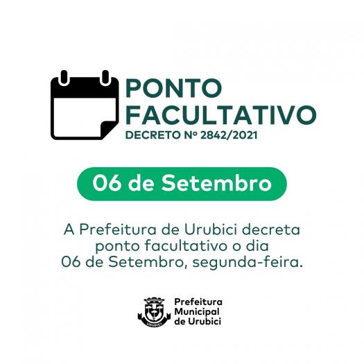 DECRETO DE PONTO FACULTATIVO 