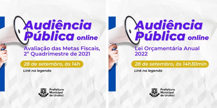 Prefeitura Municipal de Urubici | Audiência Pública - Lei Orçamentária Anual e Metas fiscais Prefeitura Municipal de Urubici | Audiência Pública - Lei Orçamentária Anual e Metas fiscais