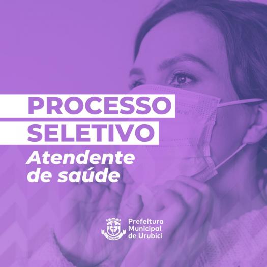 Prefeitura Municipal de Urubici | PROCESSO SELETIVO - ATENDENTE DE SAÚDE Prefeitura Municipal de Urubici | PROCESSO SELETIVO - ATENDENTE DE SAÚDE