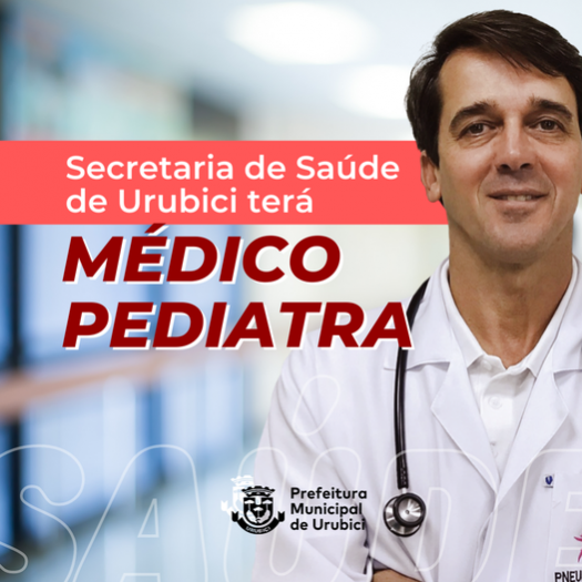 Médico Pediatra para Urubici em Outubro