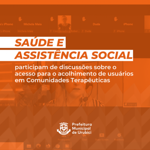 Saúde e Assistência Social participam de discussões sobre comunidades terapêuticas